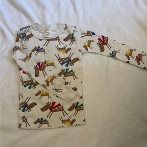 Christmas Pj top 4T Hannah Anderson